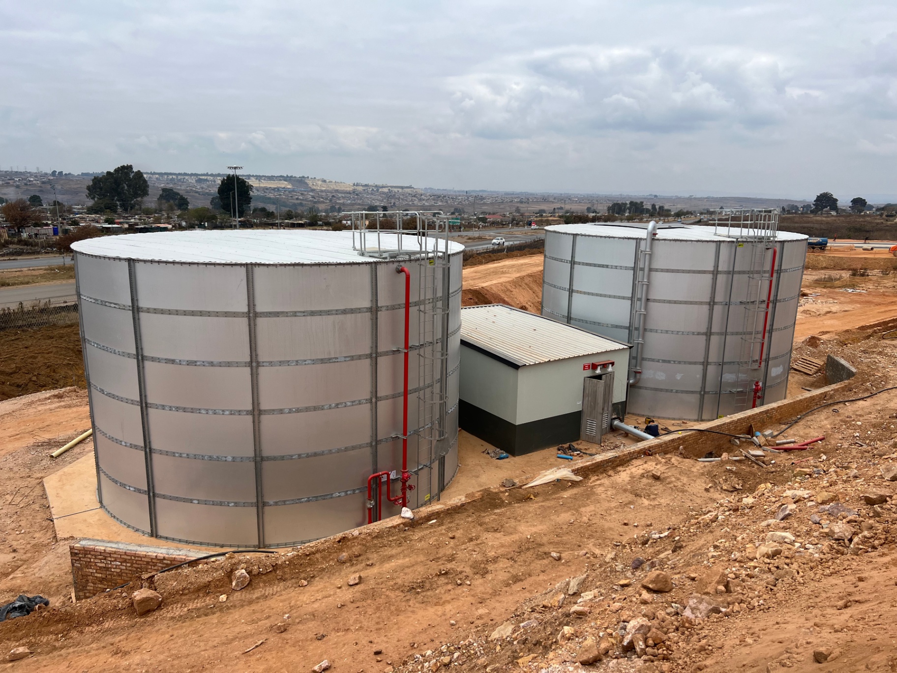 Leratong City Mall — Fire Water Storage System